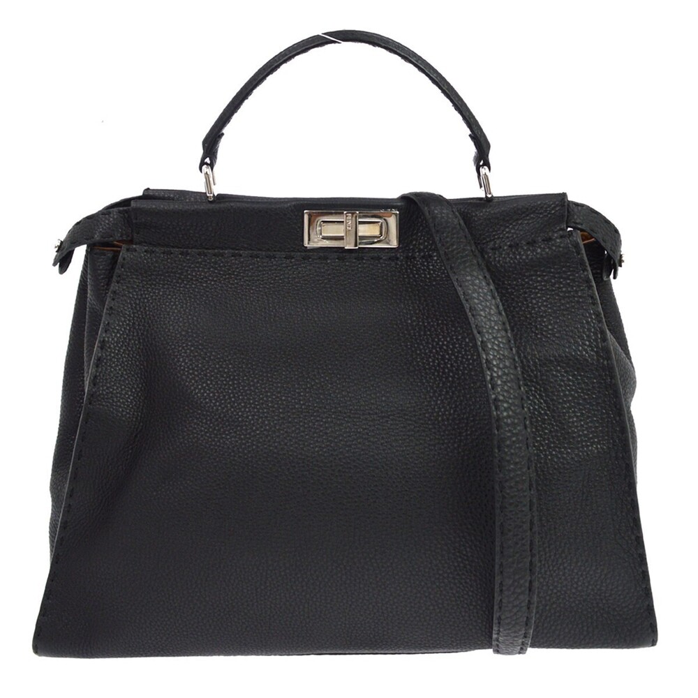Fendi Selleria Peekaboo Leather Medium